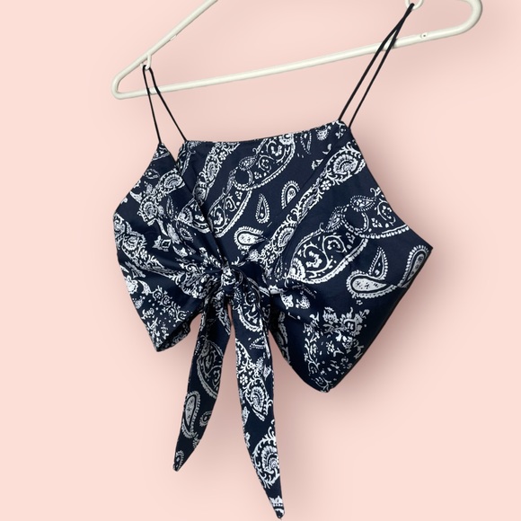 Bandana Crop Top - Picture 3 of 5